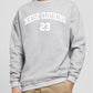 College "grey" Sweater Crew